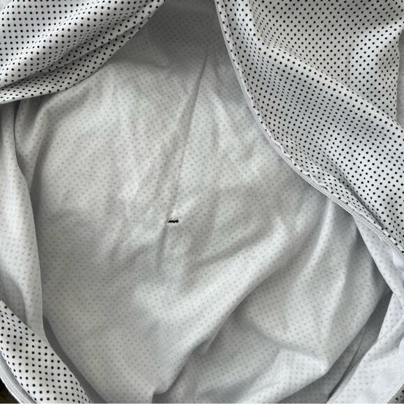 Halo Swaddle Sleep Sack White Navy Blue Dot Trim 100% Cotton Zip - Picture 3 of 6